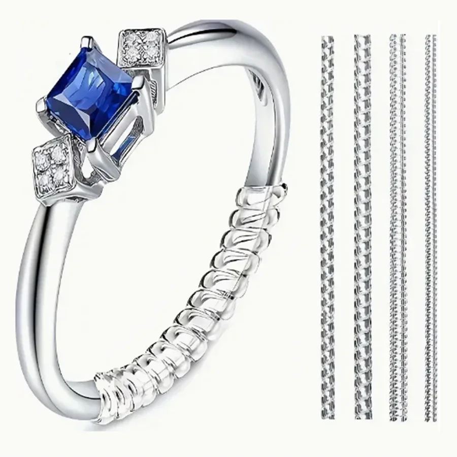 4/8pcs-Ring Size Adjuster-Invi - Young Men'S Accessories 评论和价格