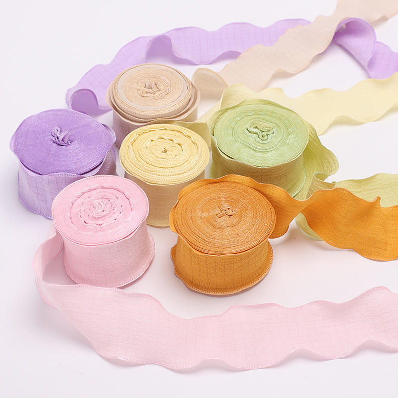 Bubble Wrinkled Ribbon, DIY Gi - Men Accessories Bouquet 评论和价格