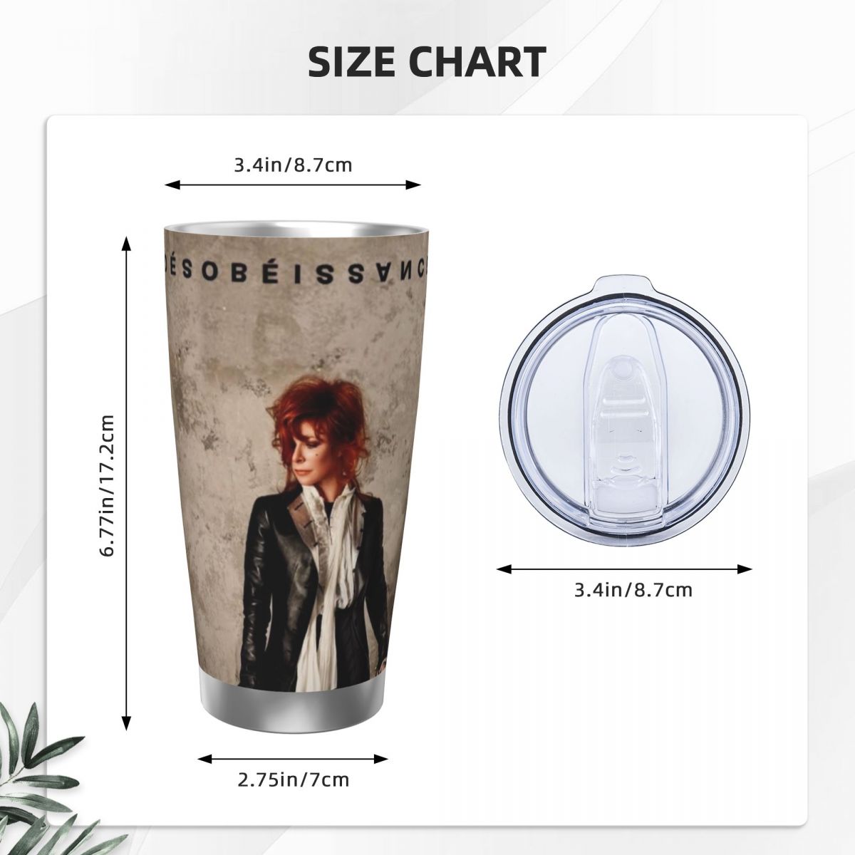 Mylene Farmer Nevermore 20oz S - Flask Stainless Steel 评论和价格