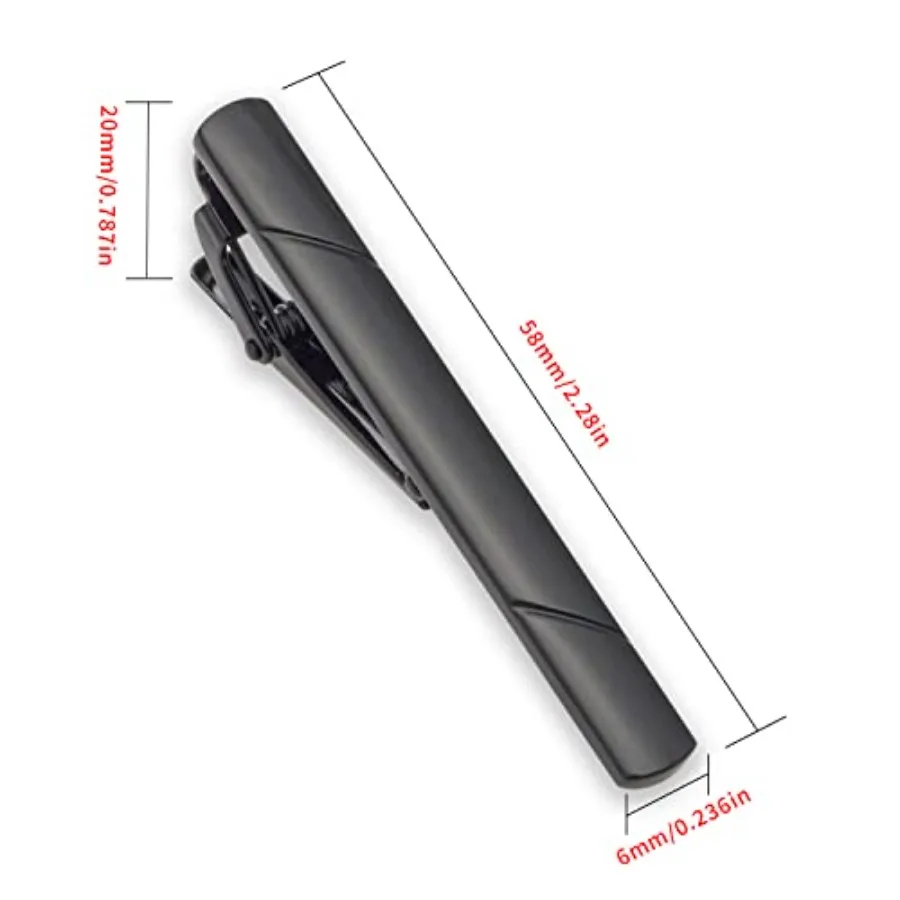 4Pcs Tie Clips For Men Tie Bar - Men Accessories For Suit 评论和价格