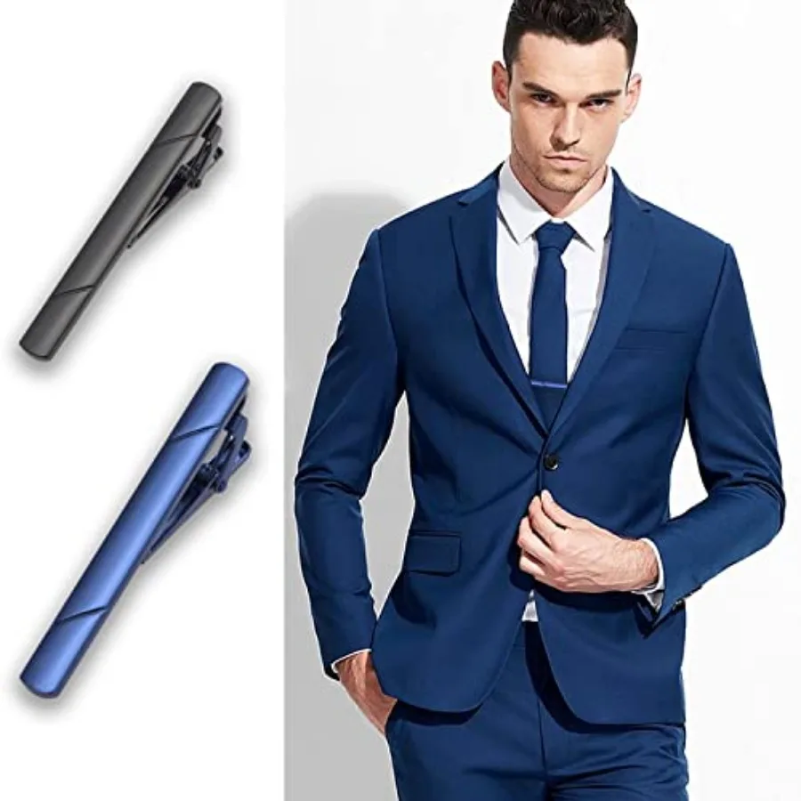 4Pcs Tie Clips For Men Tie Bar - Men Accessories For Suit 评论和价格