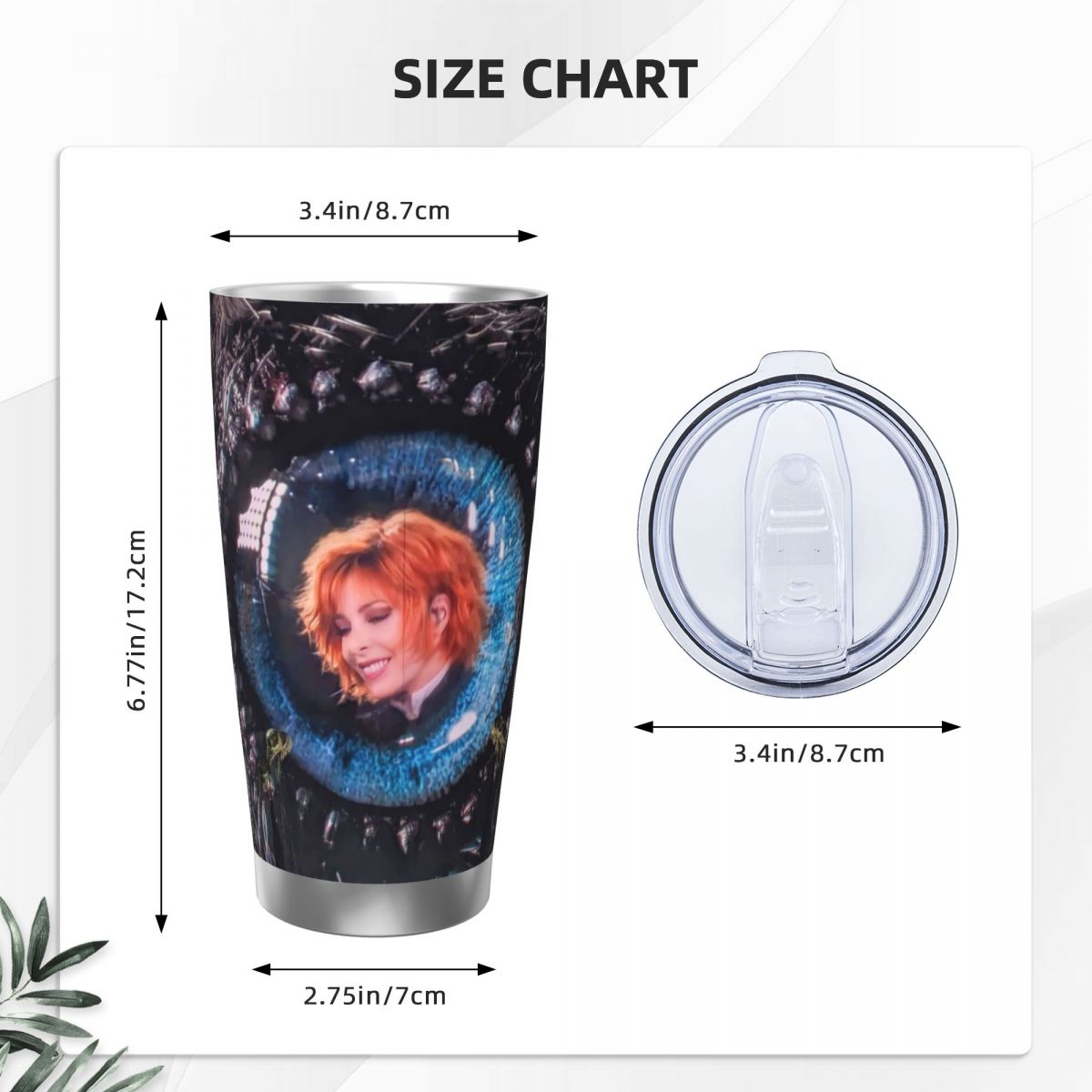 Mylene Farmer Nevermore 20oz S - Flask Stainless Steel 评论和价格