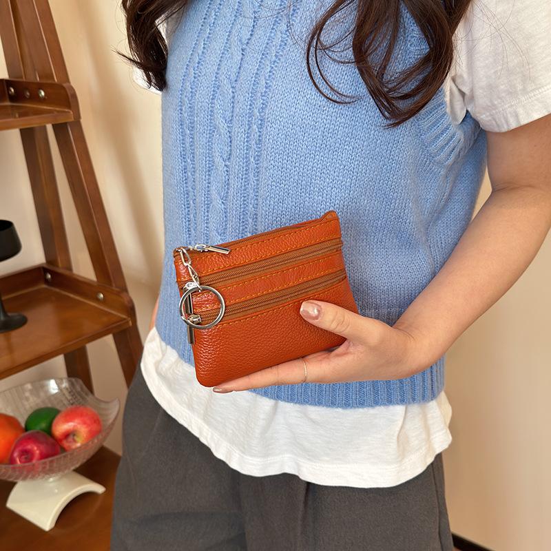PU Leather Portable Coin Purse - Coin Holder Men 评论和价格