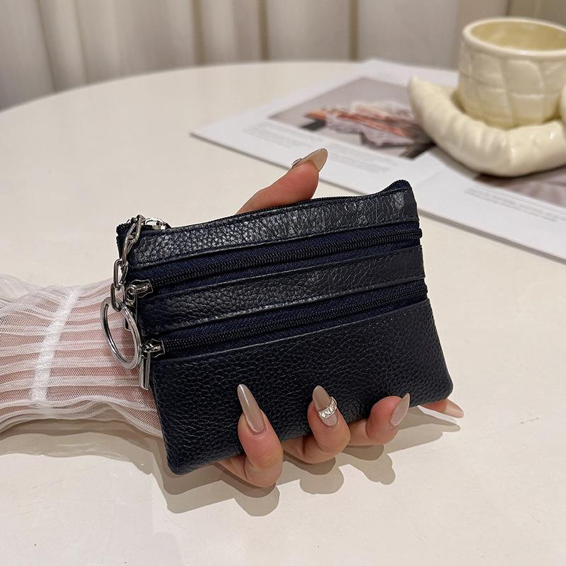 PU Leather Portable Coin Purse - Coin Holder Men 评论和价格