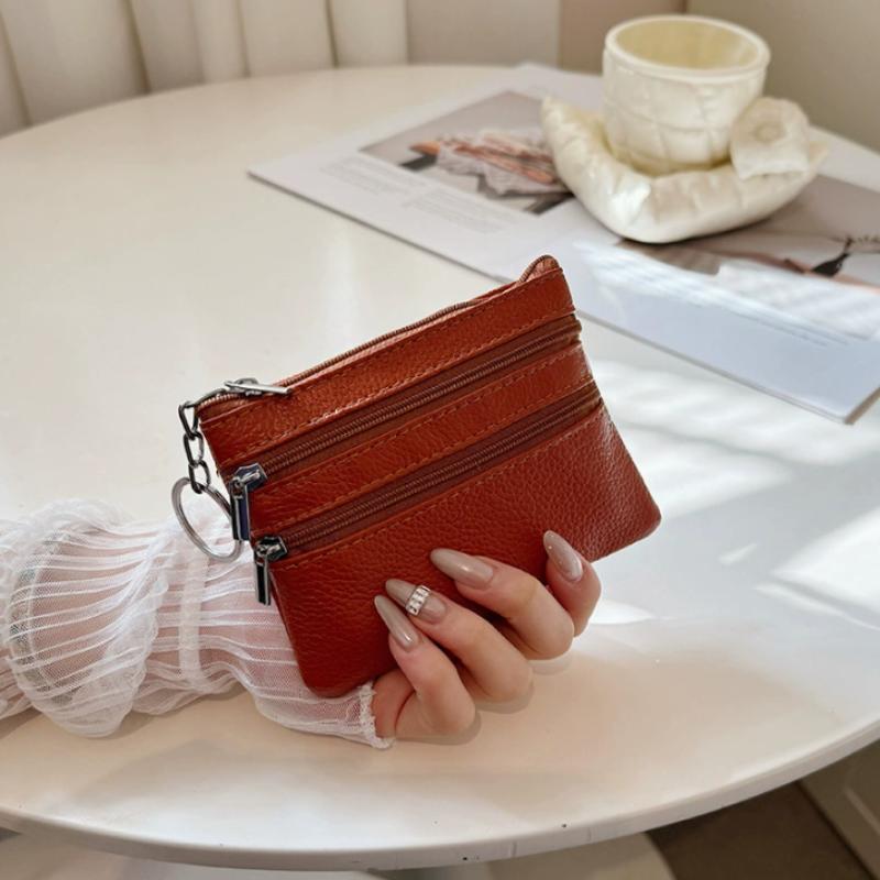 PU Leather Portable Coin Purse - Coin Holder Men 评论和价格