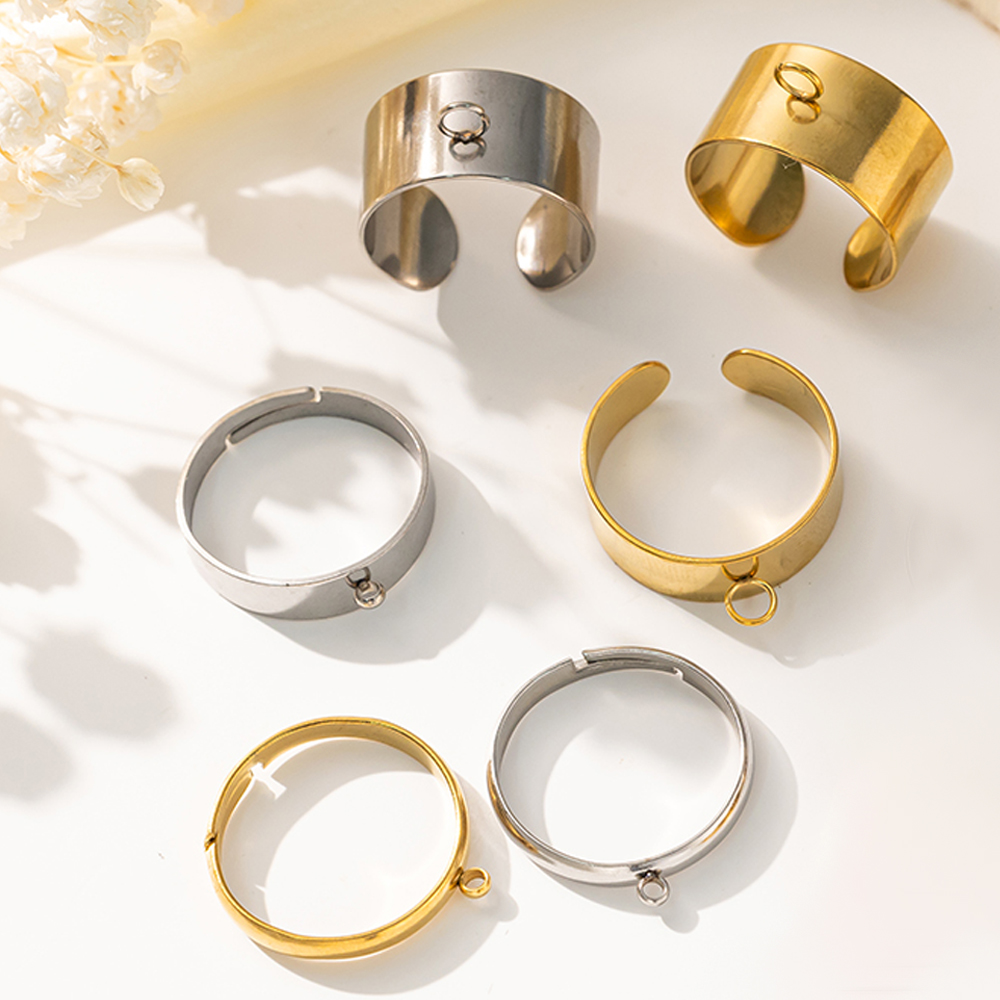 5pcs/Lot Stainless Steel Gold  - Young Men'S Accessories 评论和价格