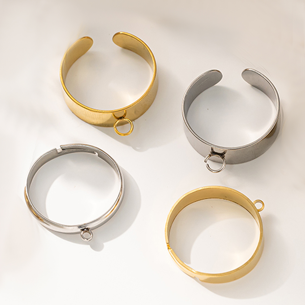 5pcs/Lot Stainless Steel Gold  - Young Men'S Accessories 评论和价格