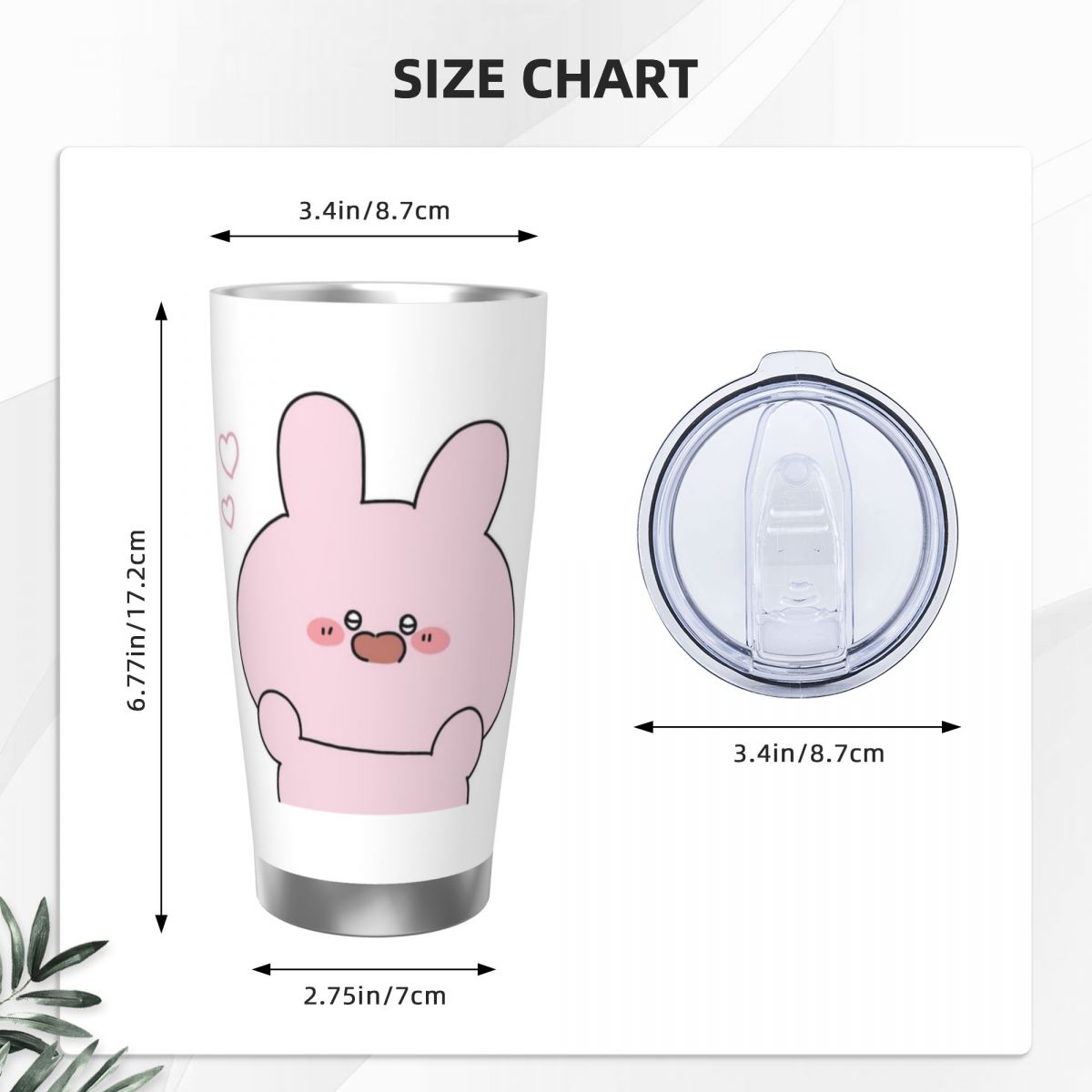 Asamimichaan Cute Asamimi 20oz - Flask Stainless Steel 评论和价格