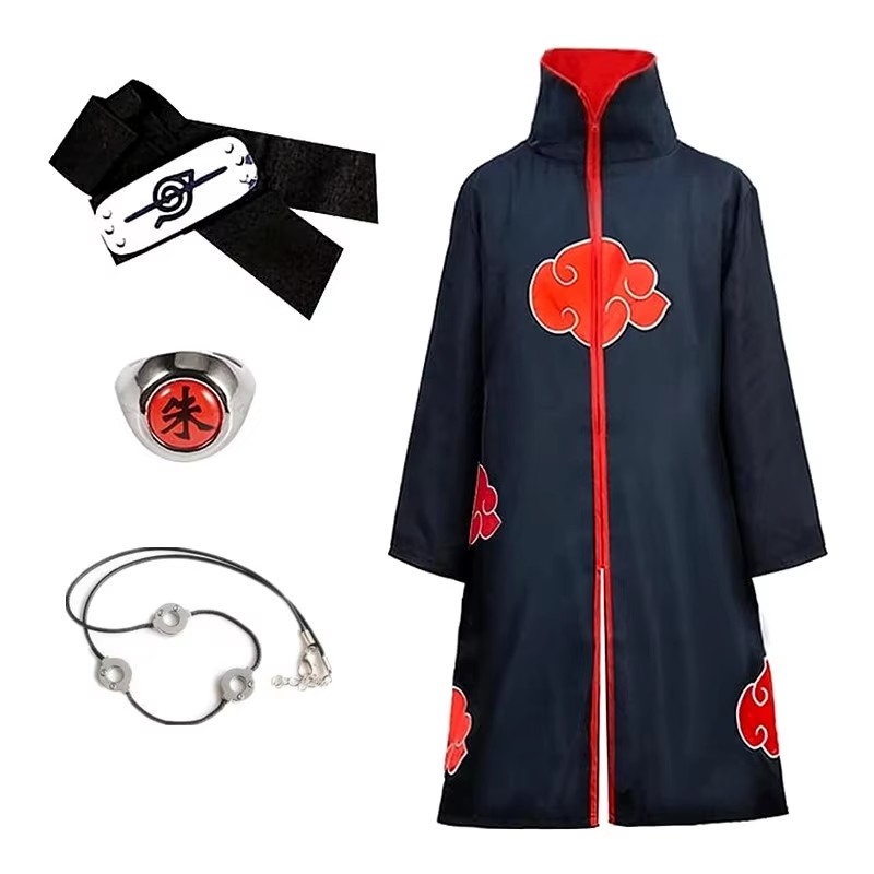 Men Anime Akatsuki Cosplay Cos - Young Men'S Accessories 评论和价格