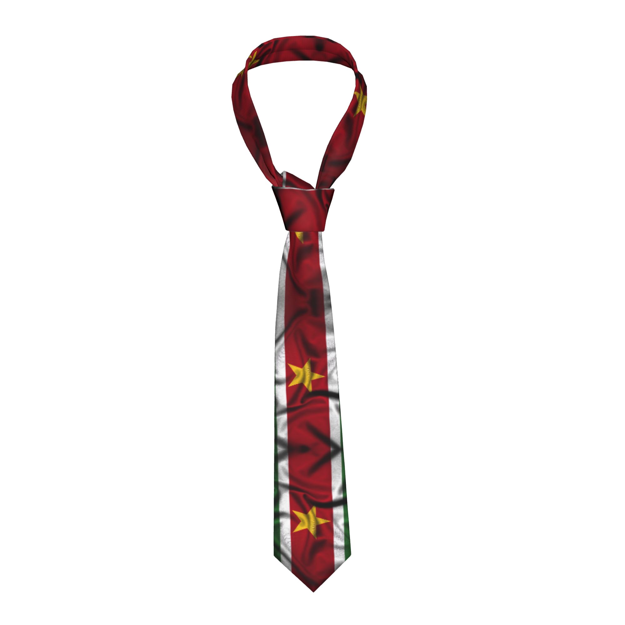 Suriname Flag Tie  Business Ne - Men'S Accessories Gift Ideas 评论和价格