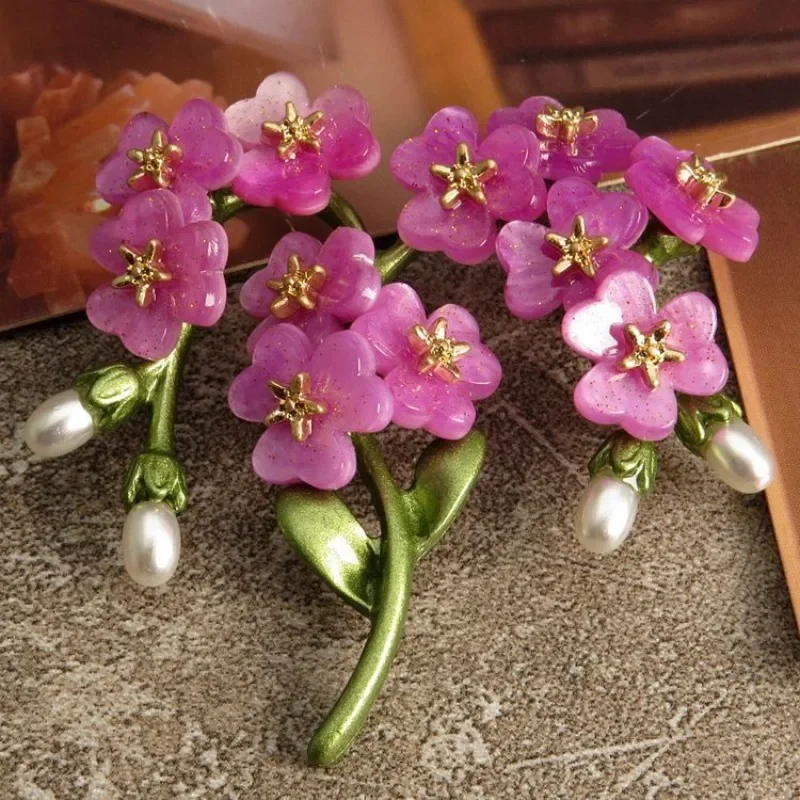 Classic Retro Imitation Pearl  - Men Accessories Bouquet 评论和价格