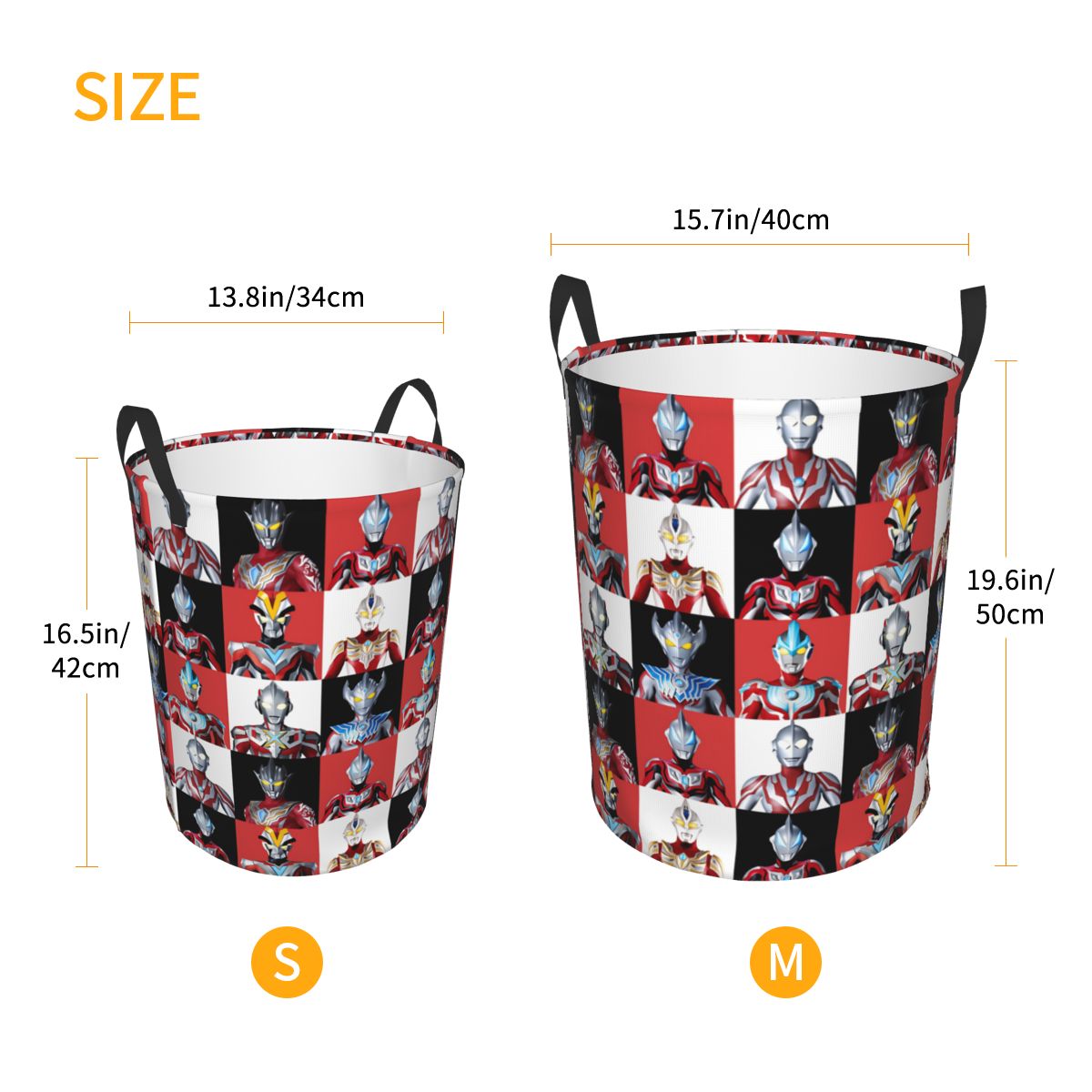 Checkered Plaid Ultraman Comic - Men Accessories Hamper 评论和价格