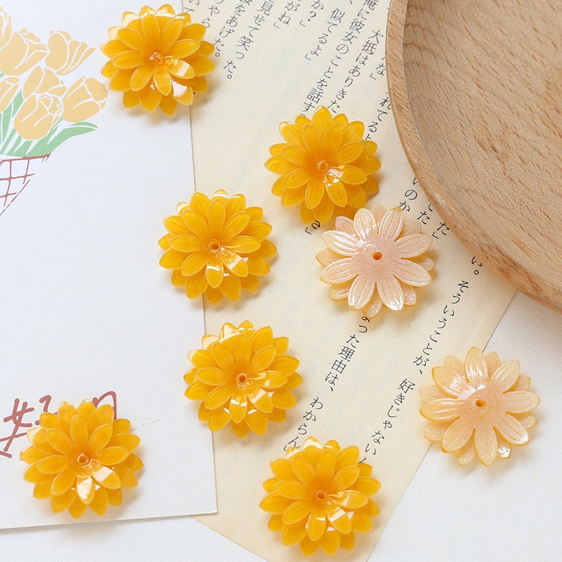 50pcs/lot 24mm yellow color pr - Men'S Yellow Accessories 评论和价格