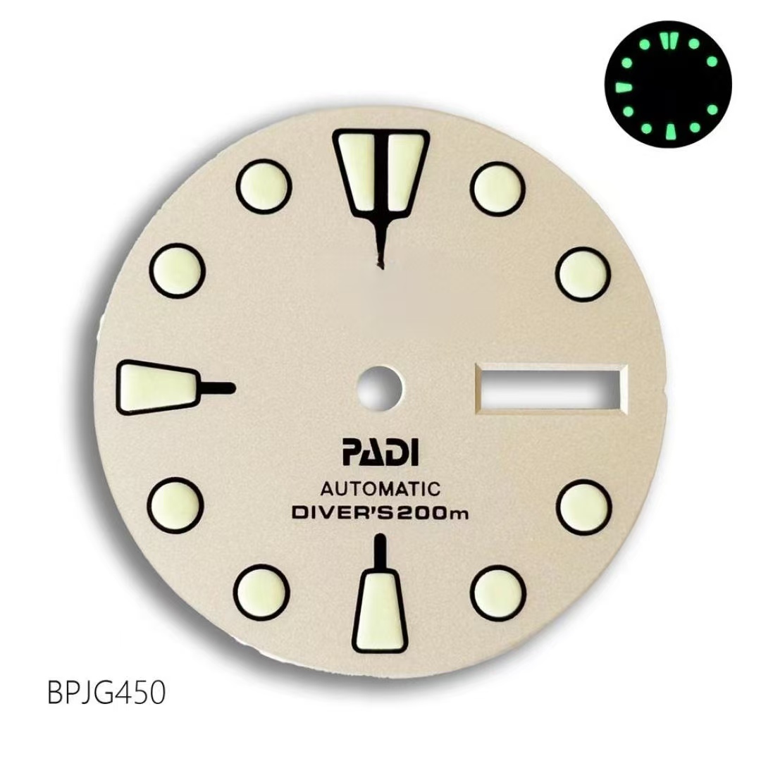 Hot selling 28.5mm NH36 PADI S - Men Accessories Logo 评论和价格